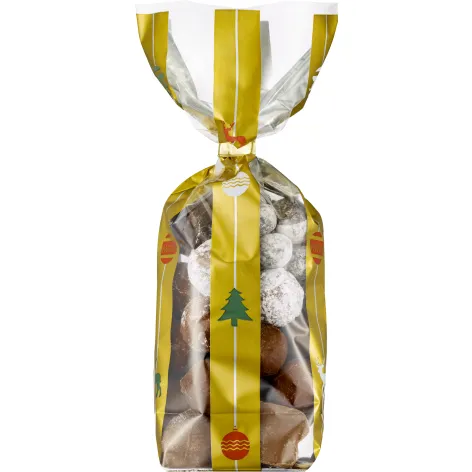 Deck The Halls Polypropylene Bag - Box of 100